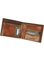 El Forrest Pánska kožená peňaženka El Forrest 2556/A-21 RFID hnedá