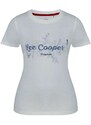 Lee Cooper Dámske Tričko Krémové