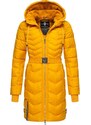 NAVAHOO Zimný kabát 'Alpenveilchen' zlatá žltá