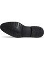 Vasky Chelsea Black - Pánske kožené chelsea topánky čierne