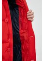 Bunda Tommy Hilfiger pánska, červená farba, zimná