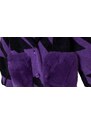 Due Linee Dámsky obojstranný kabát s vreckami fialový