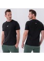 NEBBIA - Pánske bavlnené fitness tričko 327 (black)