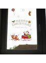GFT Vianočné nálepky na okno - Santa Claus
