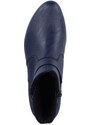 Kotníkové boty v elegantním modrém zpracování Rieker Y0775-14 modrá