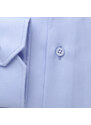 Willsoor Pánska košeľa klasická svetlomodrá s jemným prúžkovaným vzorom 14480