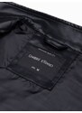 Ombre Clothing Pánska bunda - čierna C604