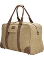 Beagles Hnedá cestovná taška na rameno "Hurricane" - veľ. M