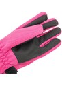 Pidilidi Dievčenské softshellové prstové rukavice, Pidilidi, PD1126-03, ružová