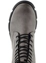 Rieker vyššia šnurovacia členková obuv šedá Y7117-40