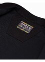 Ombre Clothing Pánska prechodná bunda - čierna C453