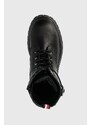 Detské topánky Tommy Hilfiger čierna farba,