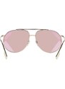 Slnečné okuliare Burberry ALICE dámske, ružová farba, 0BE3138
