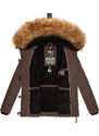 Dámska zimná bunda Zoja Navahoo - DARK CHOCO