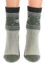 AURA.VIA Termo sivé ponožky NILLS