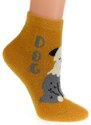 AURA.VIA Termo oranžové ponožky BILS
