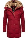 MARIKOO Zimný kabát krvavo červená