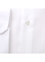 Willsoor Pánska košeľa extra slim fit biela s golierom KENT 16132
