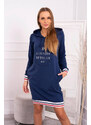 Fashionweek Mikinové šaty s kapucňou Brooklyn K62095