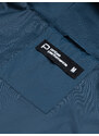 Ombre Clothing Pánska prechodná bunda - tmavo nebesky modrá C601