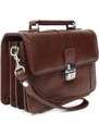 Hnedá kožená pánska taška Arwel 611-2415 brown