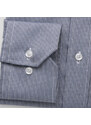 Willsoor Pánska slim fit košeľa s jemným modro-čiernym vzorom 14652