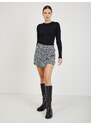 Black Women's Patterned Skirt/Shorts ORSAY - Women