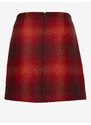 Red Women's Short Skirt with Wool Added Tommy Hilfiger Wool Shado - Women's
