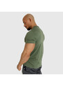 Pánske fitness tričko Iron Aesthetics Puff, vojenská zelená