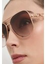 Slnečné okuliare Michael Kors MK1121 CHIANTI dámske, hnedá farba, 0MK1121