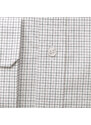 Willsoor Pánska slim fit košeľa biela s károvaným vzorom 14716