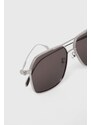 Slnečné okuliare Alexander McQueen pánske, čierna farba