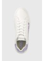 Kožené tenisky Karl Lagerfeld MAXI KUP biela farba, KL62210