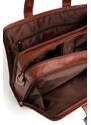 Luxusná kožená taška na rameno HEXAGONA PARIS