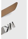 Obojstranný kožený opasok MICHAEL Michael Kors dámsky, hnedá farba