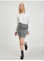 Grey checkered pencil skirt ORSAY - Ladies