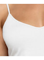 Women's Tank Top with thin straps ATLANTIC - white