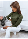 Women's green sweater Dstreet NOAH