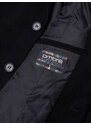 Ombre Clothing Pánsky kabát - čierna C432