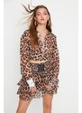 Dámska sukňa Trendyol Leopard