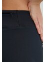 Bežecké šortky Roxy Bold Moves dámske, čierna farba, s nášivkou, stredne vysoký pás