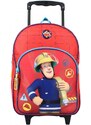 Vadobag Cestovný kufor na kolieskach s predným vreckom Požiarnik Sam