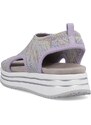 RIEKER Dámske sandále REMONTE R2955-91 fialová S3