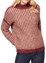 Pletený sveter Linea Tesini, čerešňovo-marhuľový