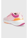 Detské tenisky adidas ULTRABOUNCE J ružová farba