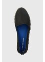 Espadrilky Calvin Klein Jeans FLATFORM ESPADRILLE SOFT NY čierna farba, na platforme, YW0YW00989