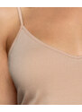 Women's Tank Top with Thin Straps ATLANTIC - beige