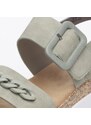 Dámske sandále RIEKER V2350-52 zelená S3