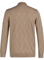 Trendyol Camel Slim Fit Half Turtleneck Zipper Neck Smart Knitwear Sweater