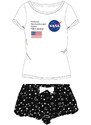 E plus M Dámske krátke bavlnené pyžamo NASA